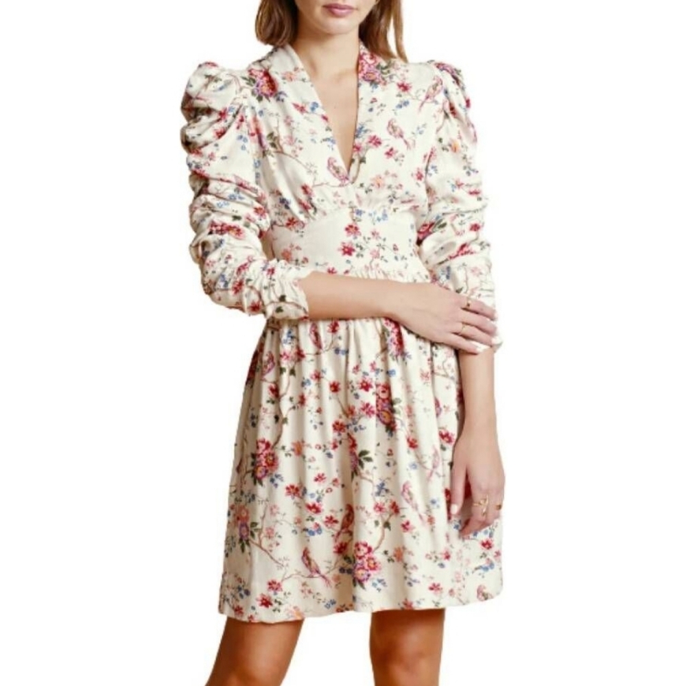 by TiMo Floral Print Mini Dress‎ Size M